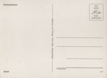 Breitachklamm - Wasserlauf