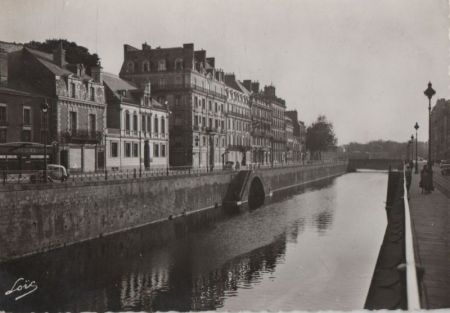 Frankreich - Rennes - Quai Lamennais - ca. 1955 Frankreich - Rennes - Quai Lamennais - ca. 1955