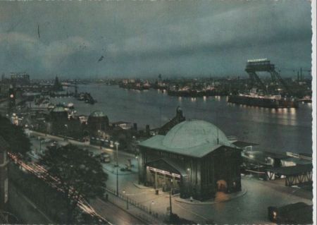 Hamburg - Elbtunnel und Landungsbrücken - 1967 Hamburg - Elbtunnel und Landungsbrücken - 1967