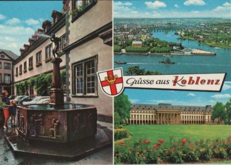 Koblenz - mit 3 Bildern - ca. 1980 Koblenz - mit 3 Bildern - ca. 1980
