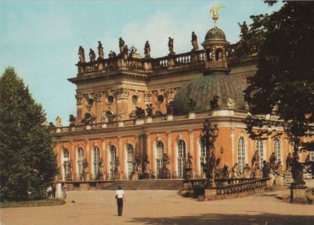 Potsdam - Sanssouci, Neues Palais - 1989 Potsdam - Sanssouci, Neues Palais - 1989