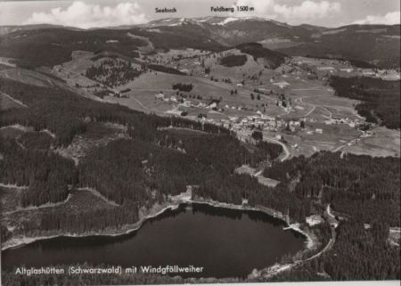Feldberg-Altglashütten - mit Windgföllweiher - ca. 1970 Feldberg-Altglashütten - mit Windgföllweiher - ca. 1970