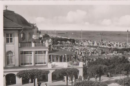 Lübeck - Travemünde - Casino-Garten - ca. 1955 Lübeck - Travemünde - Casino-Garten - ca. 1955