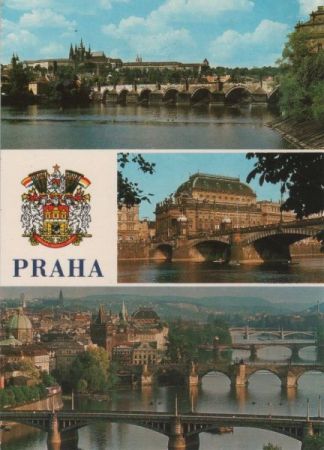 Tschechien - Prag - Praha - 3 Teilbilder - 1981 Tschechien - Prag - Praha - 3 Teilbilder - 1981