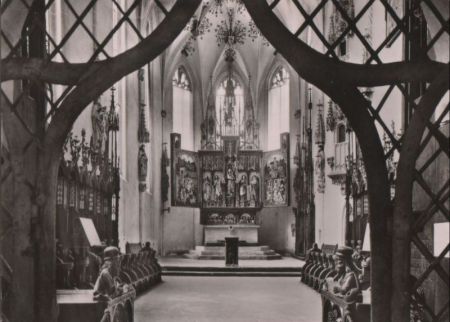 Blaubeuren - Kloster, Hochaltar - 1960 Blaubeuren - Kloster, Hochaltar - 1960