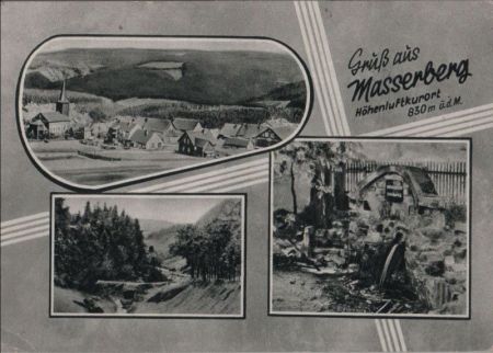 Masserberg - 3 Teilbilder - 1967 Masserberg - 3 Teilbilder - 1967