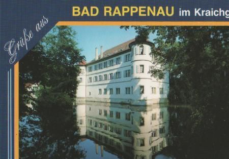 Bad Rappenau - Wasserschloß Rathaus - ca. 1985 Bad Rappenau - Wasserschloß Rathaus - ca. 1985
