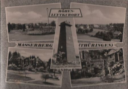 Masserberg - u.a. Teilansicht - 1962 Masserberg - u.a. Teilansicht - 1962