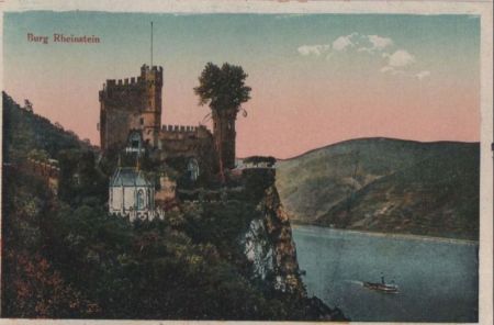 Trechtingshausen, Burg Rheinstein - ca. 1930 Trechtingshausen, Burg Rheinstein - ca. 1930