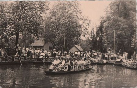 Lübbenau - Kahnabfahrtsstelle - 1962 Lübbenau - Kahnabfahrtsstelle - 1962
