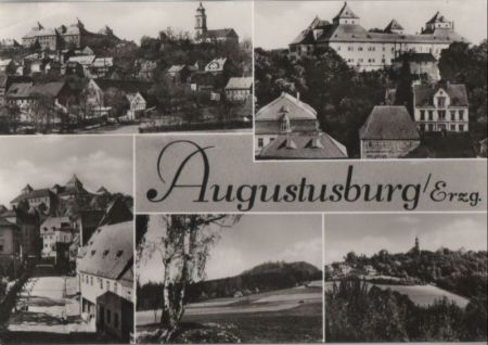 Augustusburg - mit 5 Bildern - 1977 Augustusburg - mit 5 Bildern - 1977