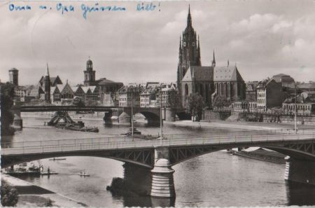 Frankfurt Main - Dom, Paulskirche und Römer - 1955 Frankfurt Main - Dom, Paulskirche und Römer - 1955