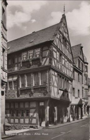 Boppard - Altes Haus - ca. 1960 Boppard - Altes Haus - ca. 1960