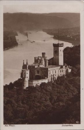 Koblenz, Schloß Stolzenfels - ca. 1940 Koblenz, Schloß Stolzenfels - ca. 1940