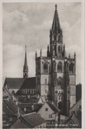 Konstanz - Münster - ca. 1955 Konstanz - Münster - ca. 1955