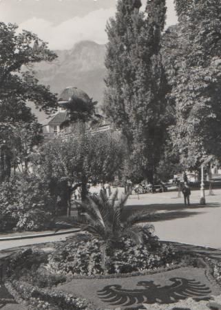 Italien - Merano Meran - Promenade u. Kurhaus - 1959 Italien - Merano Meran - Promenade u. Kurhaus - 1959