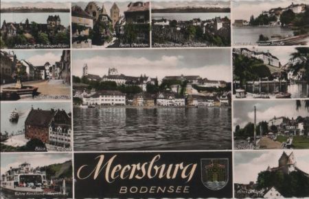 Meersburg - u.a. Unterstadt-Straße - 1963 Meersburg - u.a. Unterstadt-Straße - 1963