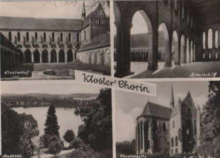 Chorin - Kloster, u.a. Klosterhof - 1967 Chorin - Kloster, u.a. Klosterhof - 1967