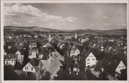 Waiblingen - Blick ins Remstal - 1955 Waiblingen - Blick ins Remstal - 1955