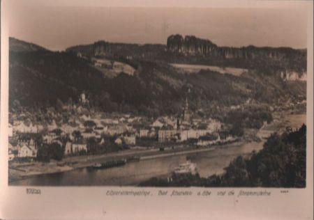 Bad Schandau - im Elbsandsteingebirge - 1952 Bad Schandau - im Elbsandsteingebirge - 1952