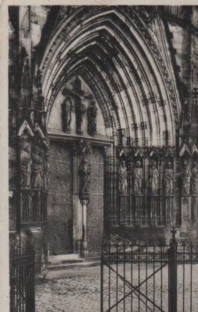 Erfurt - Portal am Dom - 1950 Erfurt - Portal am Dom - 1950