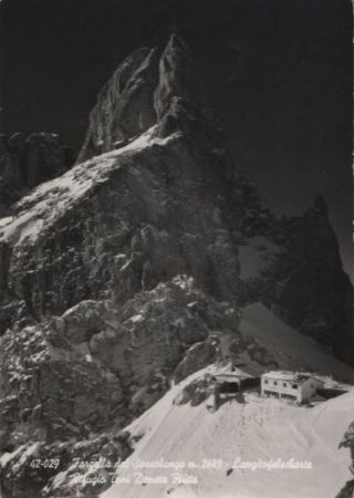 Italien - Langkofel - Forcella del Sassolungo - ca. 1965 Italien - Langkofel - Forcella del Sassolungo - ca. 1965