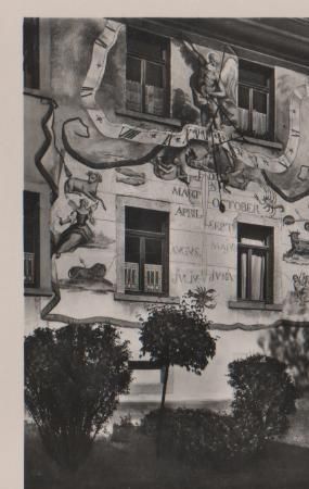 St. Blasien - Sonnen-Uhr - ca. 1950 St. Blasien - Sonnen-Uhr - ca. 1950
