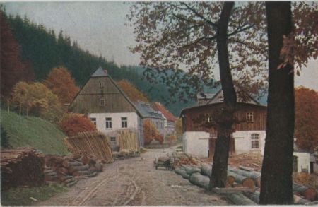 Sägewerk im Wald Sägewerk im Wald