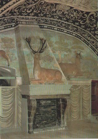 Schleswig - Landesmuseum, Kamin im Hirschsaal - ca. 1980 Schleswig - Landesmuseum, Kamin im Hirschsaal - ca. 1980