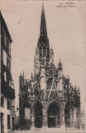 Frankreich - Rouen - Eglise Saint-Maclon - ca. 1935 Frankreich - Rouen - Eglise Saint-Maclon - ca. 1935