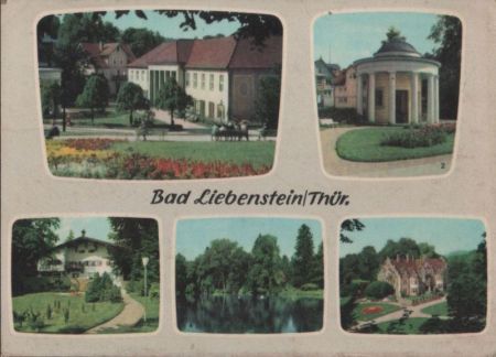 Bad Liebenstein - u.a. Badehaus - 1964 Bad Liebenstein - u.a. Badehaus - 1964