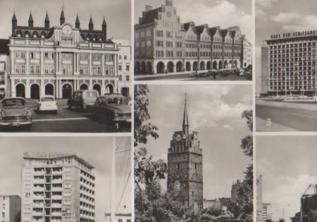 Rostock u.a. Haus der Schiffahrt - 1973 Rostock u.a. Haus der Schiffahrt - 1973