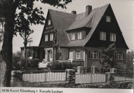 Altenberg-Bärenburg - Kurcafe Laubert - 1973 Altenberg-Bärenburg - Kurcafe Laubert - 1973