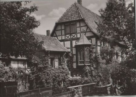 Eisenach - Wartburg, Vogtei von Süden - 1967 Eisenach - Wartburg, Vogtei von Süden - 1967