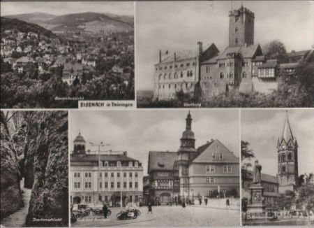Eisenach - u.a. Drachenschlucht - 1977 Eisenach - u.a. Drachenschlucht - 1977