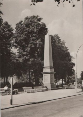 Rheinsberg - Obelisk - ca. 1975 Rheinsberg - Obelisk - ca. 1975