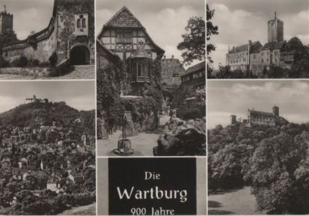 Eisenach - Die Wartburg - 1967 Eisenach - Die Wartburg - 1967