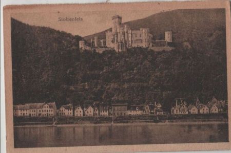 Koblenz, Schloß Stolzenfels - 1919 Koblenz, Schloß Stolzenfels - 1919