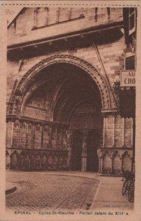 Frankreich - Epinal - Eglise St.-Maurice - ca. 1935 Frankreich - Epinal - Eglise St.-Maurice - ca. 1935