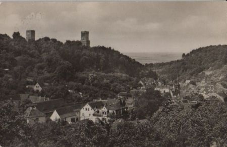 Eckartsberga - Blick auf den Ort - 1959 Eckartsberga - Blick auf den Ort - 1959