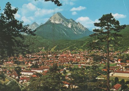 Mittenwald - Wettersteinspitze - 1986 Mittenwald - Wettersteinspitze - 1986