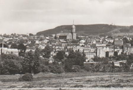 Annaberg-Buchholz - mit Pöhlberg - 1980 Annaberg-Buchholz - mit Pöhlberg - 1980
