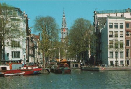 Niederlande - Amsterdam - Amstel met Ziderkerk - ca. 1990 Niederlande - Amsterdam - Amstel met Ziderkerk - ca. 1990