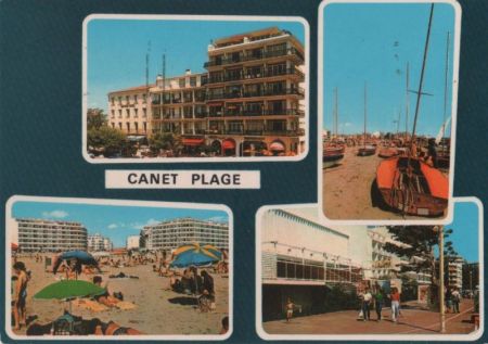 Frankreich - Canet-en-Roussilon - Plage - 1972 Frankreich - Canet-en-Roussilon - Plage - 1972