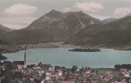 Schliersee mit Brecherspitz - 1963 Schliersee mit Brecherspitz - 1963