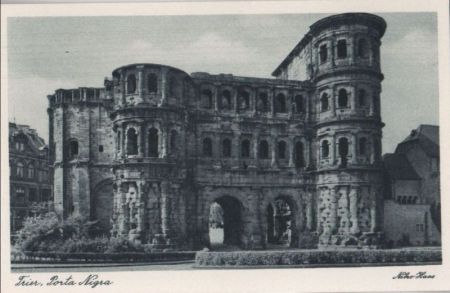 Trier - Porta Nigra - ca. 1950 Trier - Porta Nigra - ca. 1950