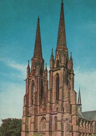 Marburg - Elisabeth-Kirche - 1989 Marburg - Elisabeth-Kirche - 1989