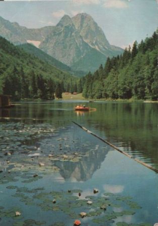 Riessersee - mit Waxenstein - 1967 Riessersee - mit Waxenstein - 1967