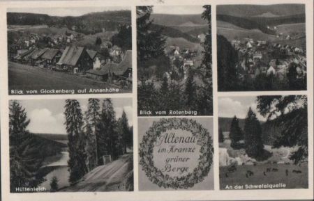 Altenau - u.a. Ortsansicht - ca. 1960 Altenau - u.a. Ortsansicht - ca. 1960