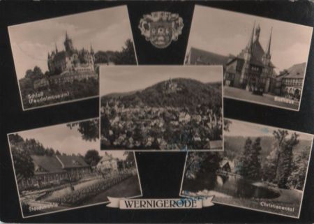 Wernigerode - u.a. Christianental - 1957 Wernigerode - u.a. Christianental - 1957
